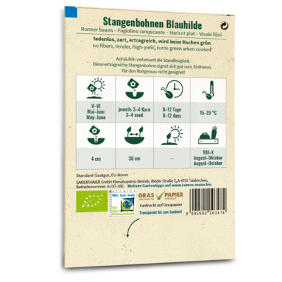 samen-maier-bio-stangenbohnen-blauhilde-bohnensamen image 4