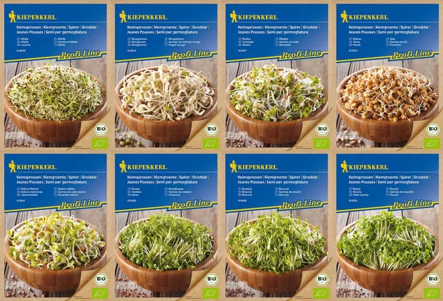 kiepenkerl-bio-keimsprossen-set-8-sorten-sprossensaat image 1