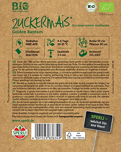 sperli-bio-zuckermais-golden-bantam-gem-sesamen image 8