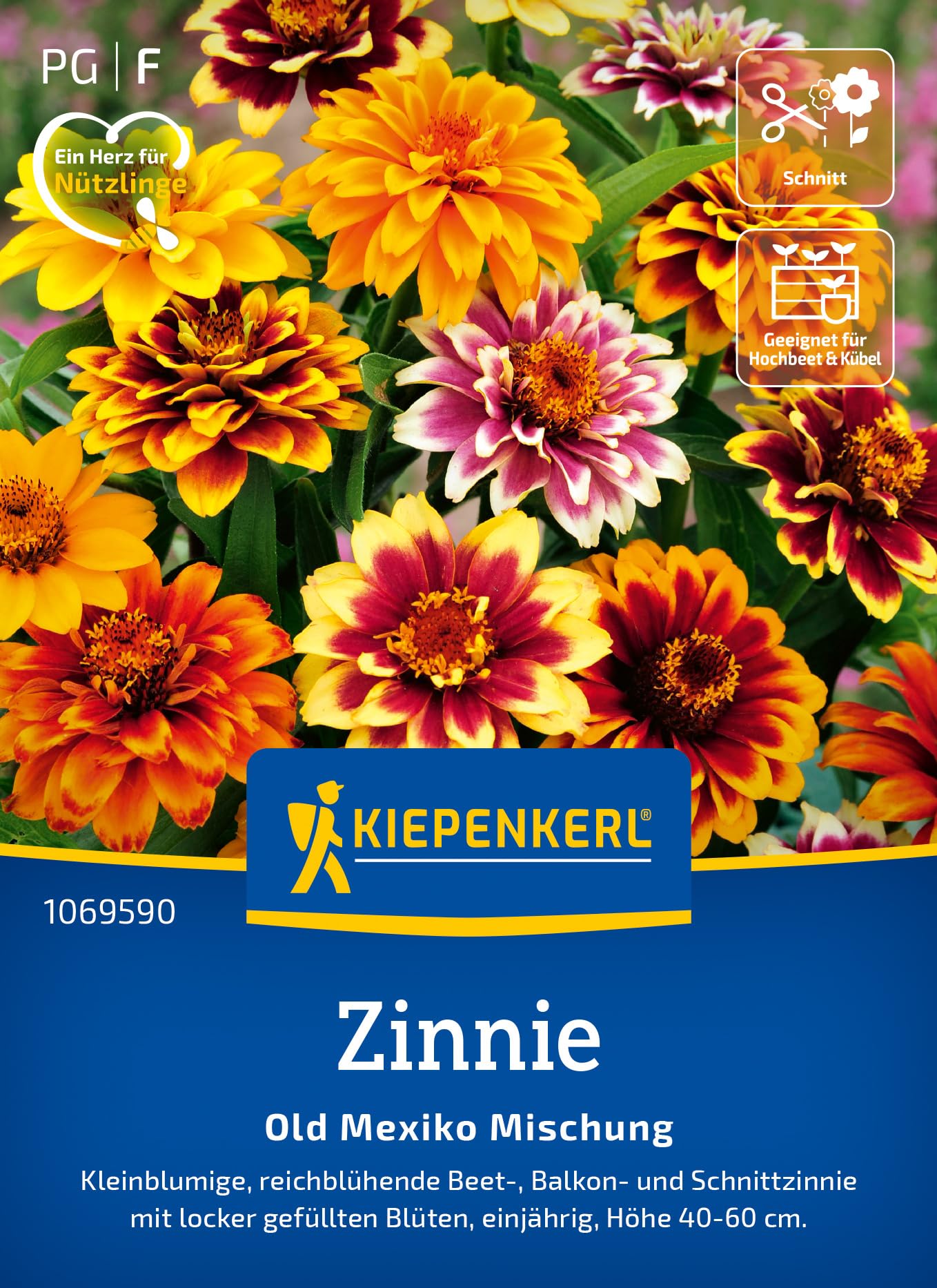 kiepenkerl-zinniensamen-old-mexico-mischung-blumensaat image 1