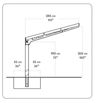 palram-canopia-sydney-10-x-20-ft-carport-auto-unterstand image 7