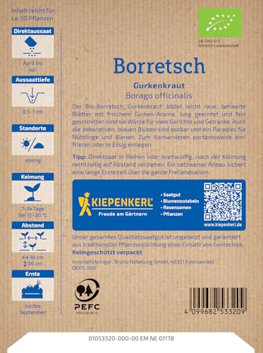 kiepenkerl-borretschsamen-gurkenkraut-1053320-kr-utersaat image 8