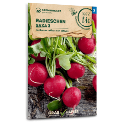 samen-maier-bio-radieschen-saxa-3-saatgut-rund-rot-knackig image 3