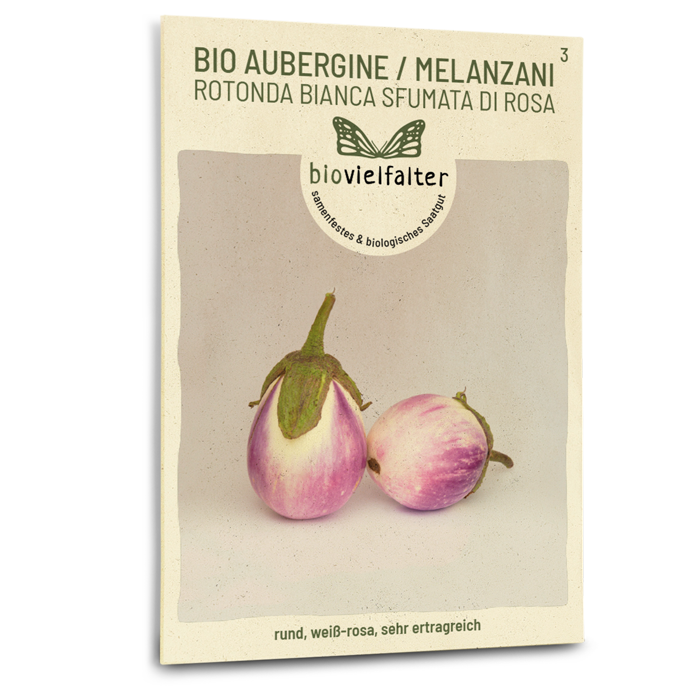 samen-maier-bio-aubergine-rotonda-bianca-sfumata-di-rosa-gem-sesamen image 1