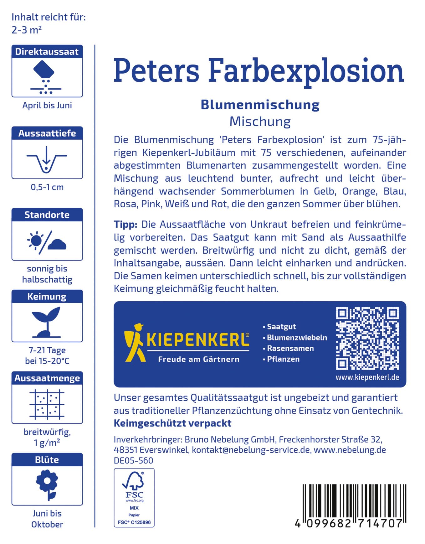 kiepenkerl-blumenmischung-peters-farbexplosion-sommerblumensaat image 2