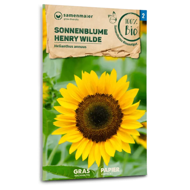 samen-maier-bio-sonnenblume-henry-wilde-blumensamen image 1