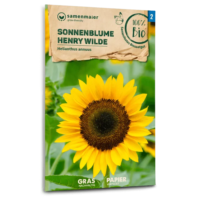 samen-maier-bio-sonnenblume-henry-wilde-blumensamen image 1