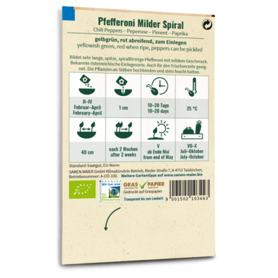 samen-maier-bio-pfefferoni-milder-spiral-gem-sesamen image 4
